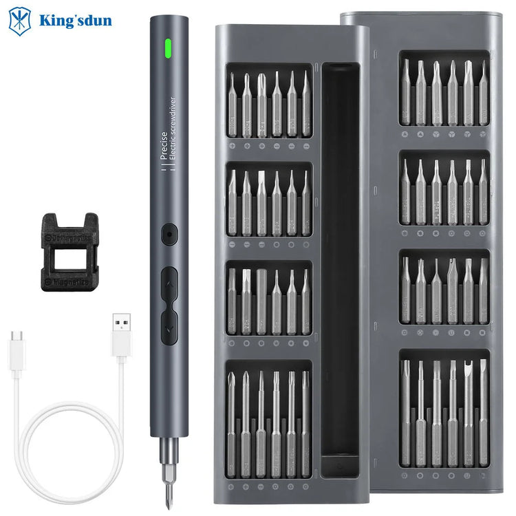 Precision Pro Electric Screwdriver Kit